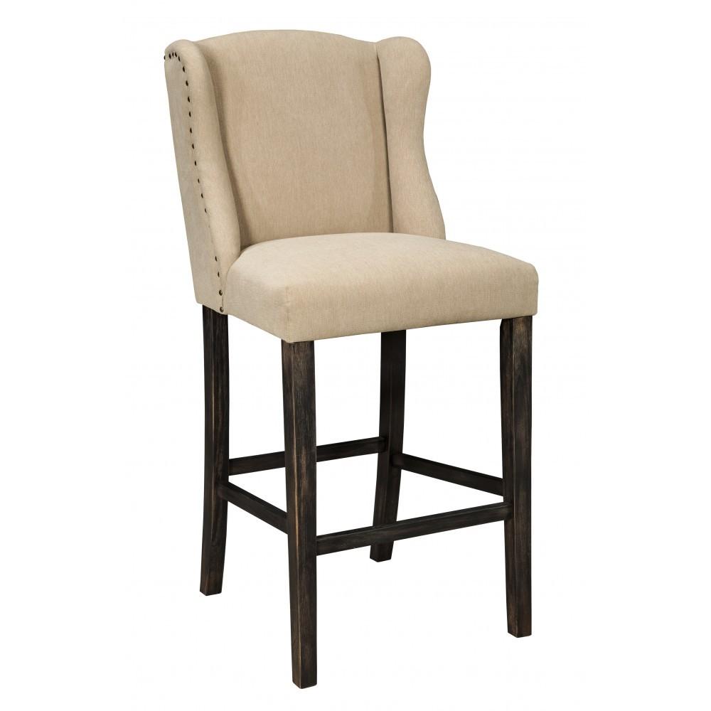 Wing Back Bar Stool