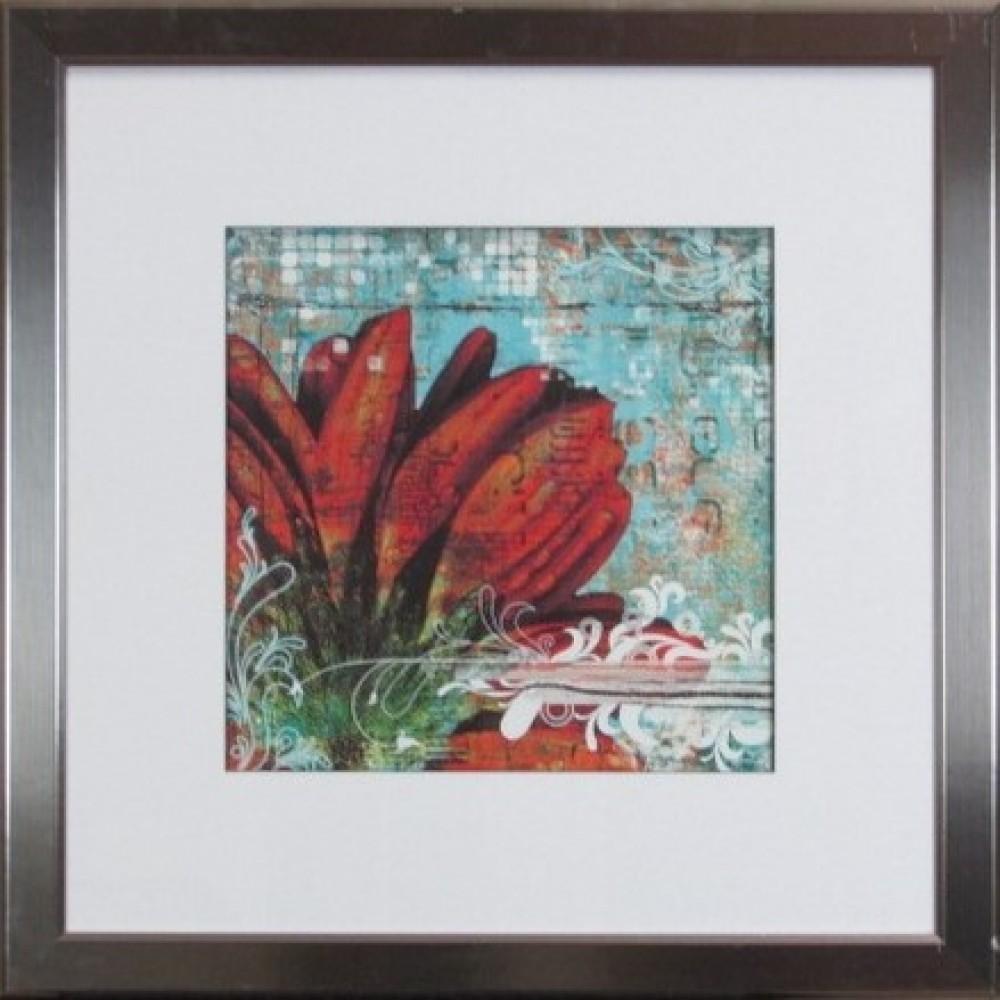 Red Still Life Framed Art