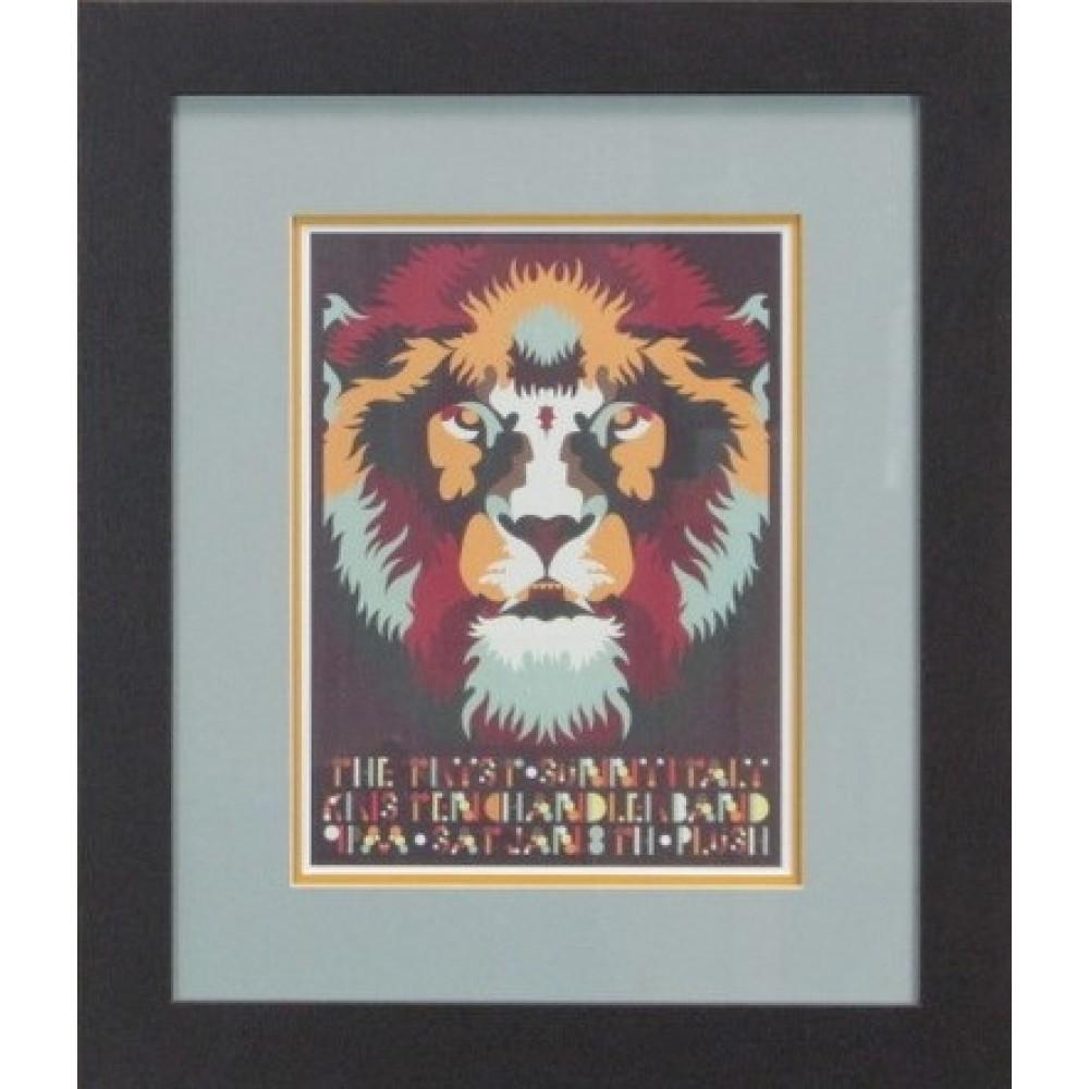 Lion Head Framed Art