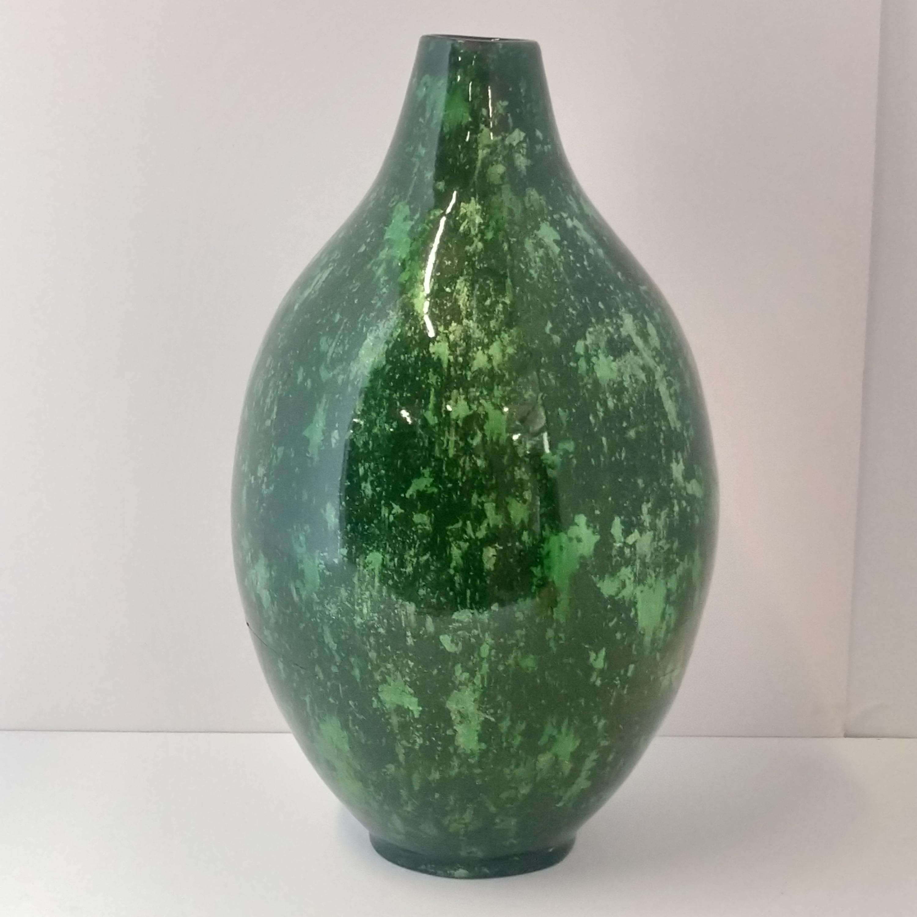 Glass Vase Green