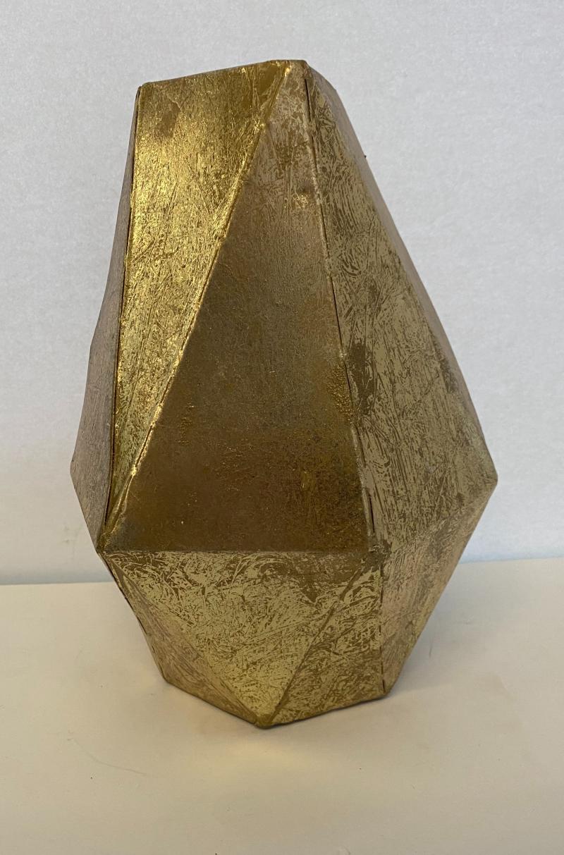 Gold Leaf Vase