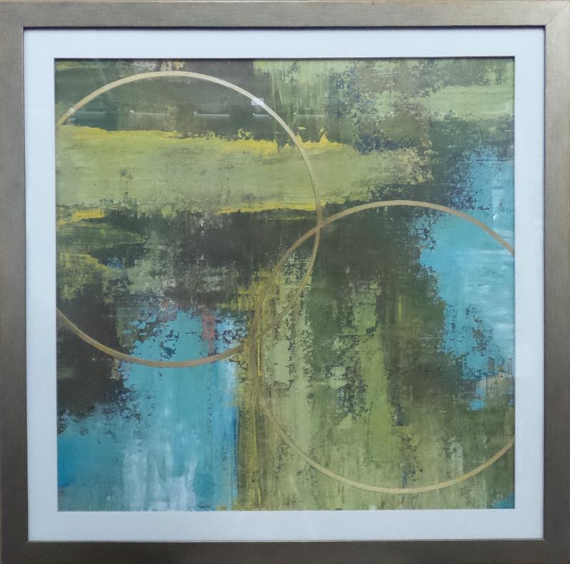 Green Circle Abstract