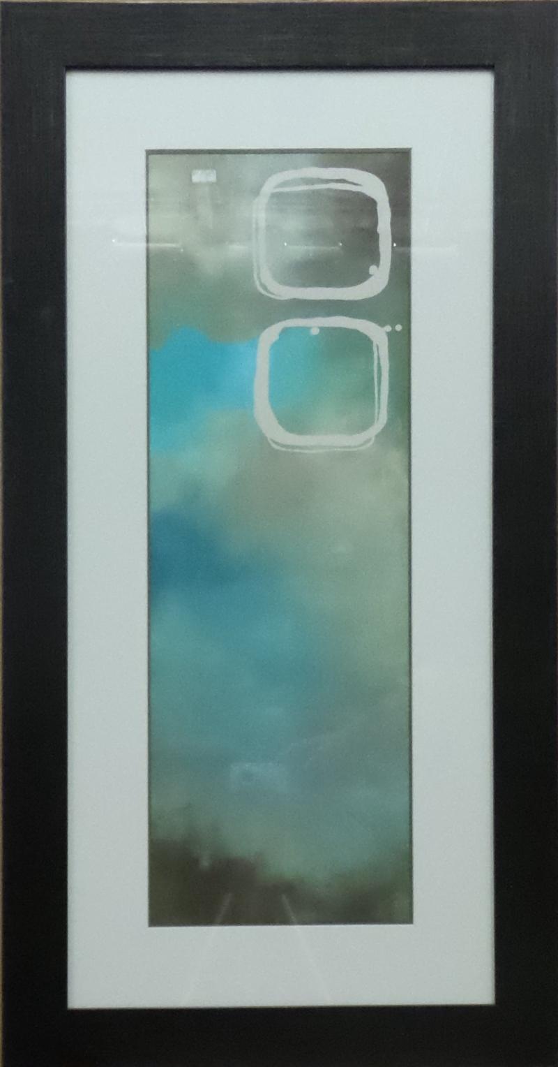 Blue And Grey Abstract