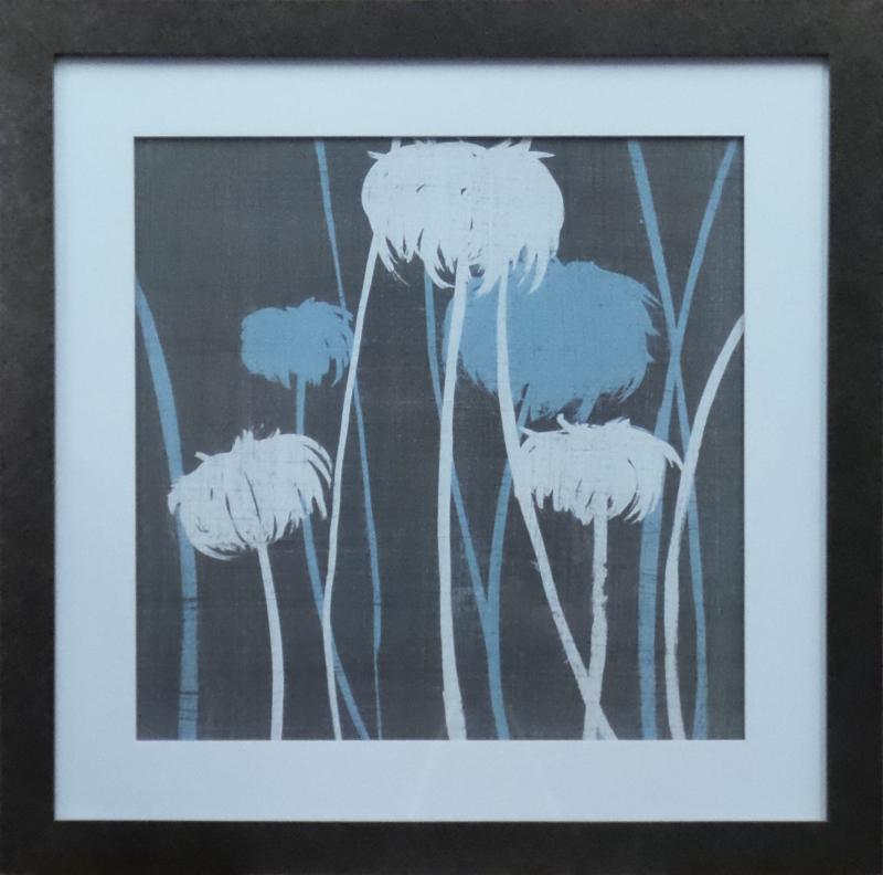 Blue And White Flowers