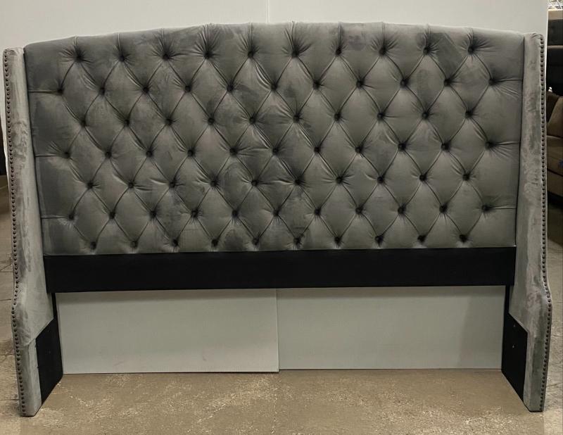Tufted King Bed