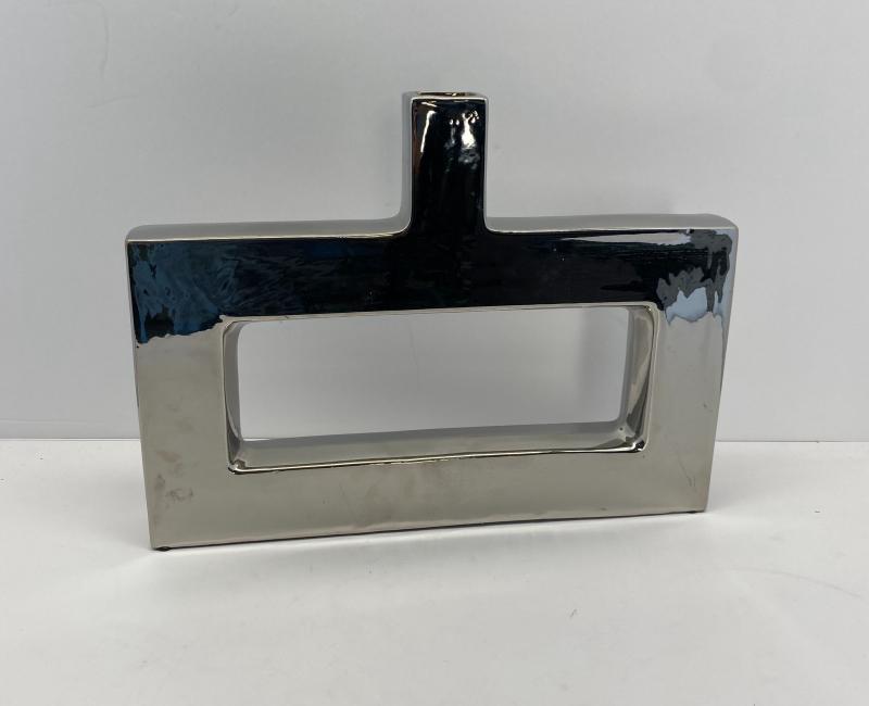 Silver Vase Decor