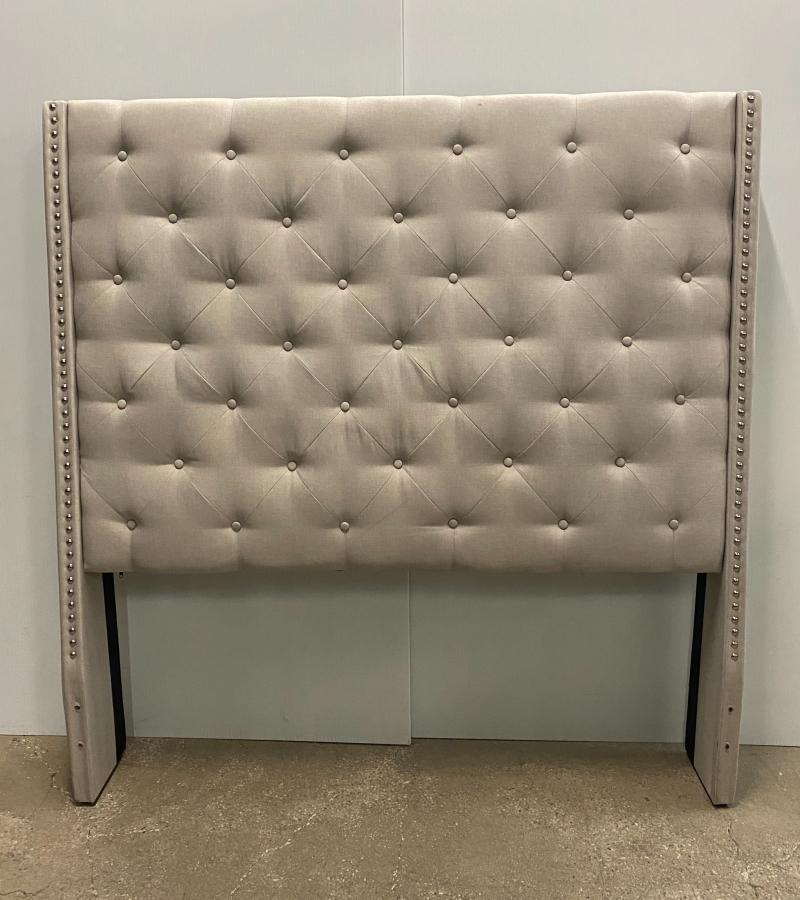 Light Grey Queen Bed