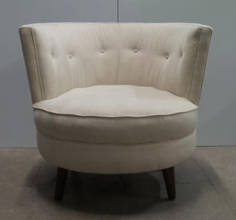 Beige Accent Chair