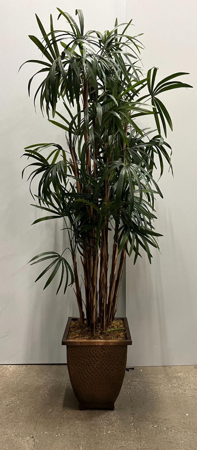 Tree In Sq. Copper Base