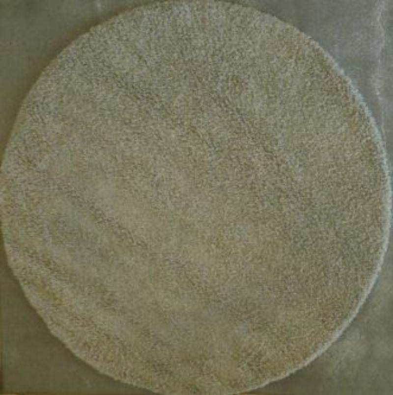 Tan Round Shag
