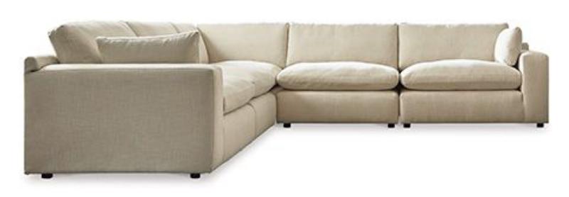 5pc Linen Sectional
