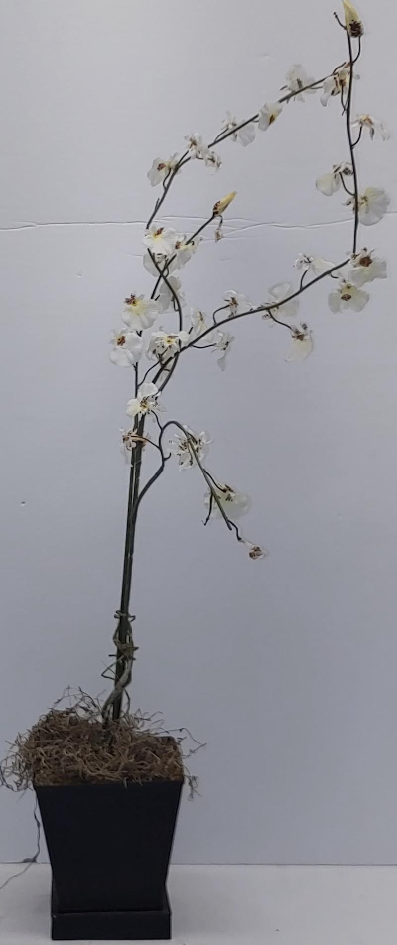 Silk Flowers In Vase