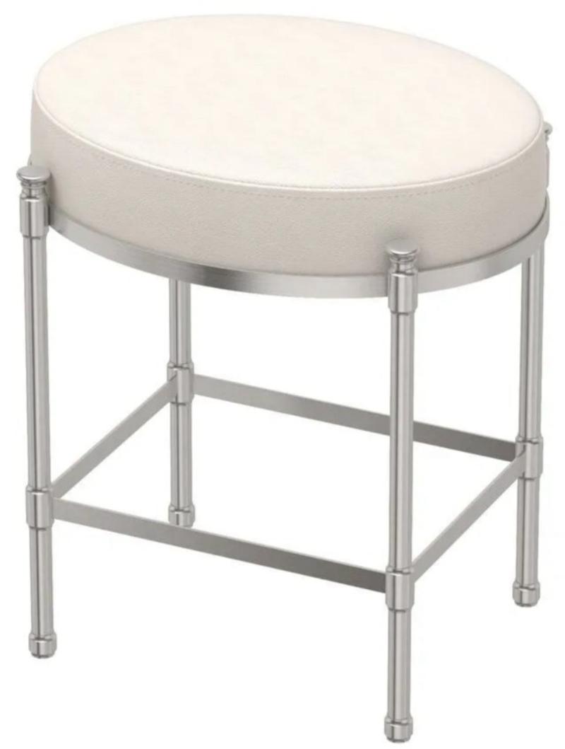 Oval Vanity Stool