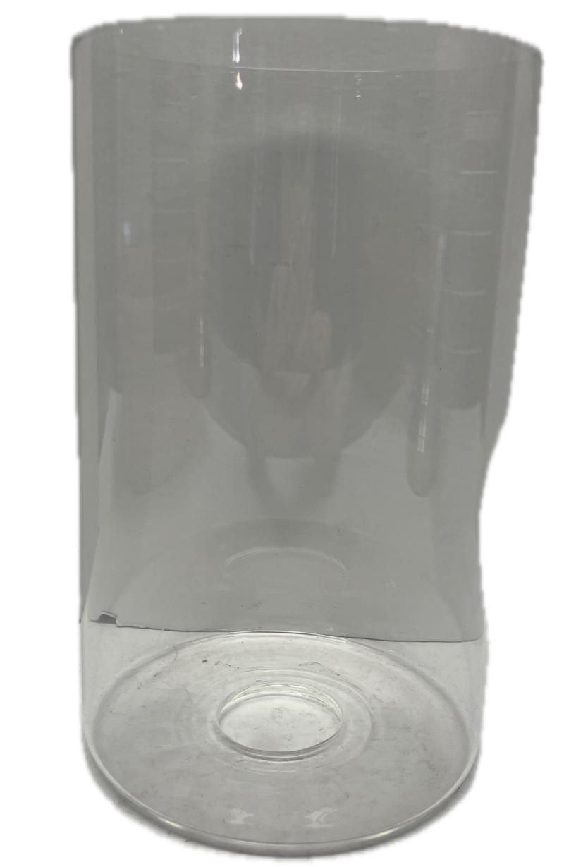 Glass Vase With 8 Lemons