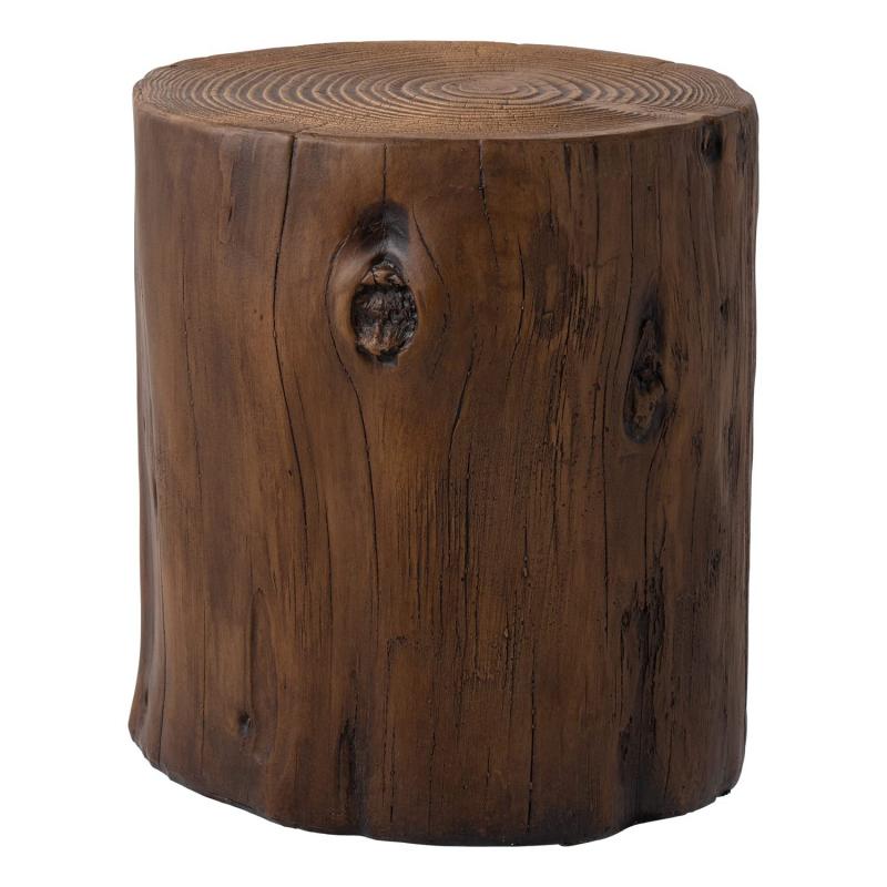 Log Side Table