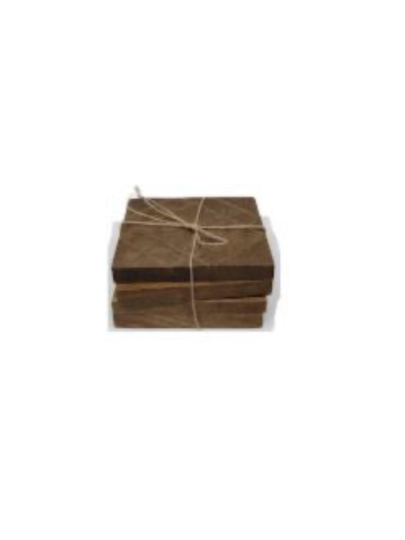 Pack Of Brown Coasters